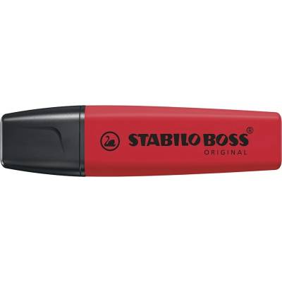 Stabilo Boss original sytě červená 70/48