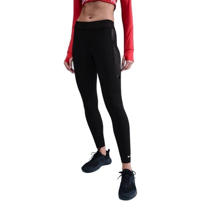 NIKE-W NP 365 MR TIGHT GG GRX BLACK/WHITE Černá