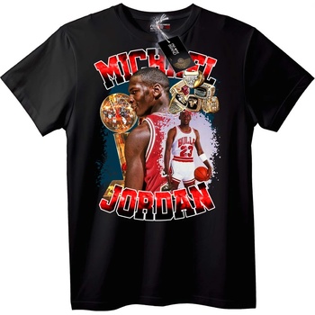 NOONEBRAND Тениска Шампион Michael Jordan - 2XL, White