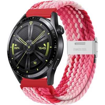 BStrap Elastic Nylon 2 remienok na Xiaomi Amazfit GTS, strawberry SSG026C0904