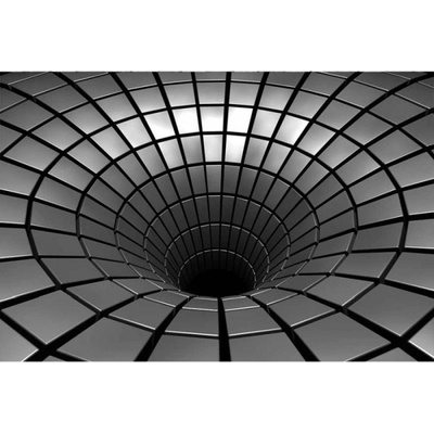 Dimex MA-5-0278 Samolepicí vliesová fototapeta na zeď 3D stříbrná propast rozměry 375 x 250 cm