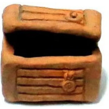 Image 1 of Малък Сандък Декорация За Аквариум (Рђ1238)