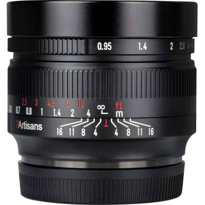 7Artisans 50mm f/0,95 objektiv (Canon EOS-R) Velmi ostrý, vysoká světelnost