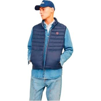 Jack & jones Сако Jack & jones Sprint vest - Blue (Navy Blazer / Detail True Red Stitches)