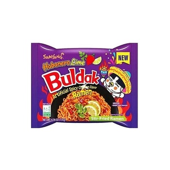 Samyang Buldak Habanero Lime pálivé ramen nudle s příchutí kuřete 135 g