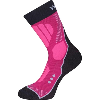 Warg ponožky Merino X-Country fialová