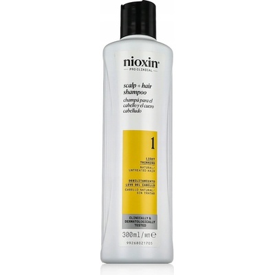 Nioxin System 1 šampon proti vypadávání vlasů 300 ml