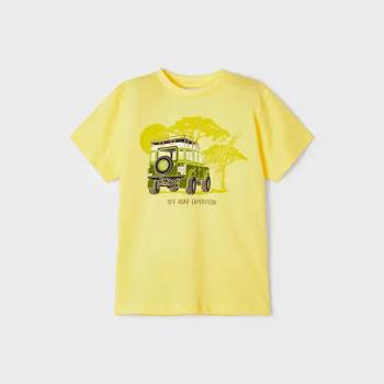 MAYORAL Тениска с къс ръкав off road за момче Майорал в жълто