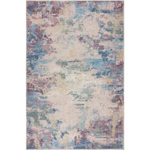 Flair Rugs Синьо-лилав килим със смес от рециклирани влакна подходящ за пране 160x230 cm Reid - Flair Rugs (503119376018)