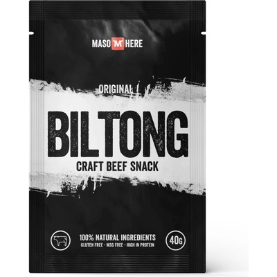 Maso Here Hovězí Biltong Originál 40 g