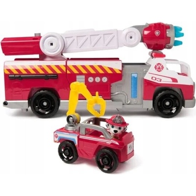 Spin Master Hasičské auto se zvukem a světlem, vícebarevné, 15 cm