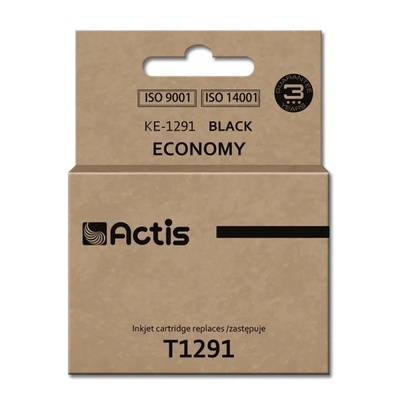 Compatible Мастило Actis KE-1291 (заместител за Epson T1291, стандартно, 18 ml, черно) (KE-1291)