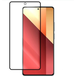  Стъклен протектор 6D Full Glue Matt за Xiaomi Redmi Note 13 5G, Note 13 Pro 4G, черен