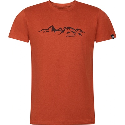 Alpine Pro Goraf 2 pánské melírované triko z recyklovaného materiálu – Zbozi.Blesk.cz