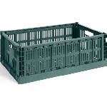 Hay Colour Crate Щайга за съхранение L, тъмнозелен (AB634-A603-AE77)