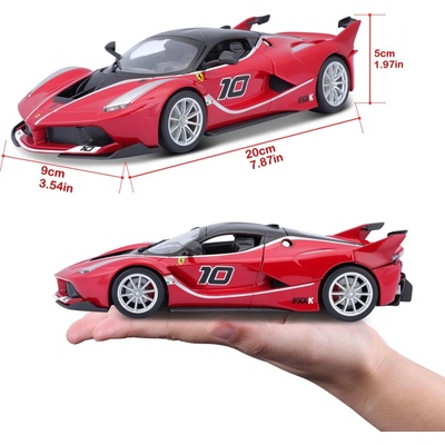 Bburago FERRARI FXX K červená 1:24