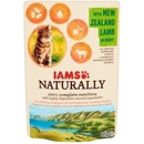Iams Naturally s kuracím a novozélandským jahňacím mäsom v omáčke 85 g