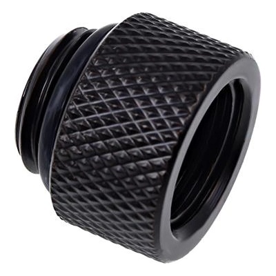 Alphacool Удължител Alphacool Eiszapfen, G1/4 вънжна към G1/4 вътрешна резба, Черен мат (1011183)