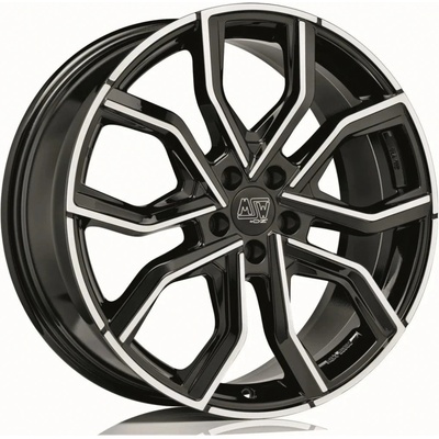 MSW 41 8,5x20 5x120 ET41 gloss black polished