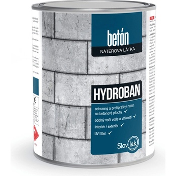 Hydroban Betón 5kg červenohnedá