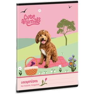 Ars Una Cute Animals Doggie 25 (5458) A5 тетрадка за упражнения 50844586 (50844586)