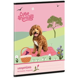 Ars Una Cute Animals Doggie 25 (5458) A5 тетрадка за упражнения 50844586 (50844586)