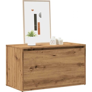 vidaXL Пейка за коридор, 80x40x45 см, Дъб артизан, Инженерна дървесина (856753)