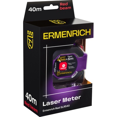 Levenhuk Лазерна ролетка Ermenrich Reel SLR540 Измерване на дължина. Лазерен измерител и ролетка (84581)