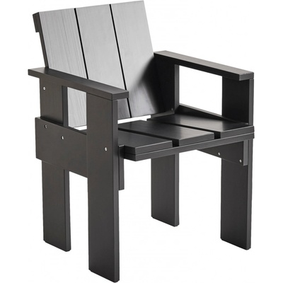 HAY Zahradní židle Crate Dining Chair, Black