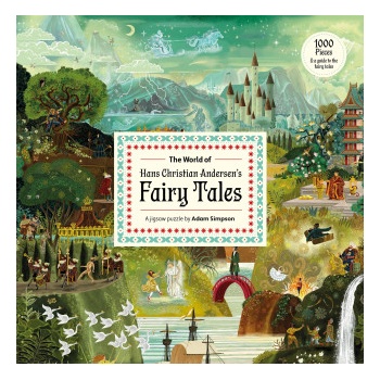 Laurence King The World of Hans Christian Andersen's Fairy Tales: A 1000-Piece Jigsaw Puzzle by Adam Simpson