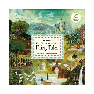 Laurence King The World of Hans Christian Andersen's Fairy Tales: A 1000-Piece Jigsaw Puzzle by Adam Simpson | SIMPSON ADAM