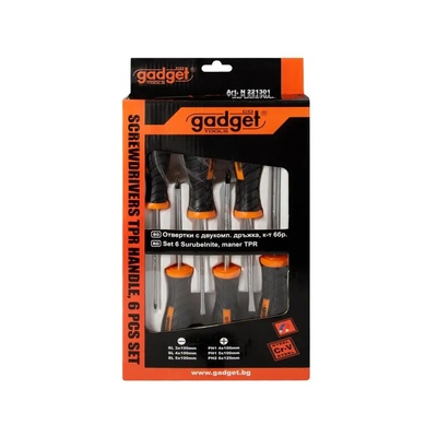 Gadget КОМПЛЕКТ ОТВЕРТКИ 6Ч. gadget (3800123173561)