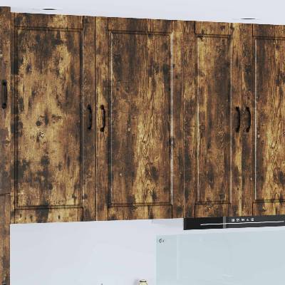 vidaXL Стенен шкаф PORTO Димян дъб 50 x 31 x 100 см Инженерно дърво (885480)