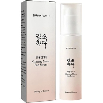 Beauty of Joseon Ginseng Moist Sun Serum възстановяващ и защитен серум spf 50+ за жени 50 мл