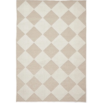 Think Rugs Бяло-бежов килим подходящ за пране 160x230 cm Lyna Beige&White - Think Rugs (LYNJ0529BGEWHT1623)