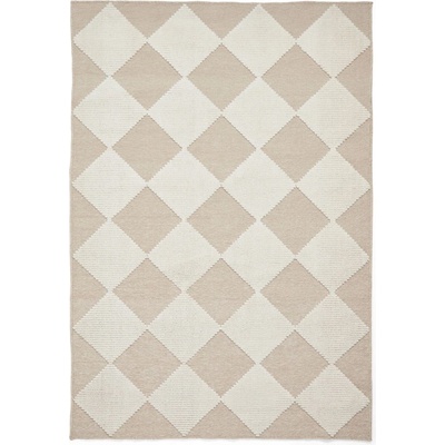 Think Rugs Бяло-бежов килим подходящ за пране 160x230 cm Lyna Beige&White - Think Rugs (LYNJ0529BGEWHT1623)