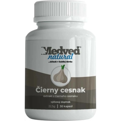 Medveď natural Černý česnek 30 kapslí