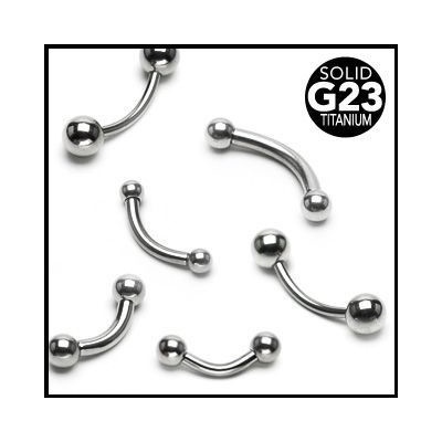 Šperky4U piercing do obočí titan TIT1013-16104