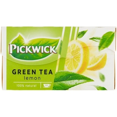 Pickwick Zelený čaj aromatizovaný s citronovým oplodím 20 x 2,0 g
