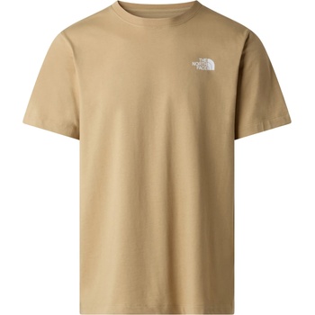 The North Face Мъжка тениска The North Face Evolution Box NSE Regular Short Sleeve T-shirt - Khaki Stone - размер XL (216-7968-0515)