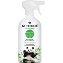 Univerzálne čistiace prostriedky Attitude čistiaci prostriedok na detské povrchy / hračky bez vône s rozprašovačom 475 ml