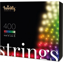 Smart LED vianočná reťaz TWINKLY Strings TWS400SPP-BEU 20m WiFi