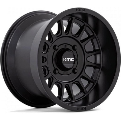 Kmc Powersports Ks138 Impact Utv 7x15 4x137 ET10 satin black 96