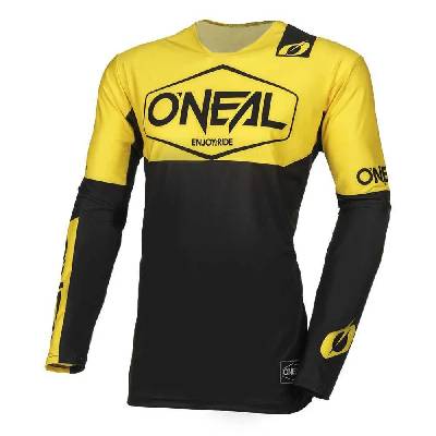 Блуза с дълъг ръкав Oneal Mayhem Hexx long sleeve jersey - Yellow / Black (Black / Yellow)