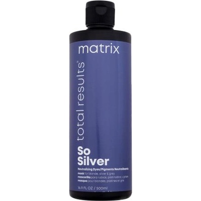 Matrix So Silver Mask маска за коса, неутрализираща жълтите тонове 500 ml за жени