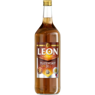 Leon Tuzemský Um 35% 1 l (čistá fľaša)
