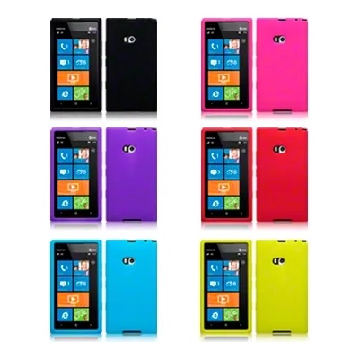 Nokia Lumia 900 Силиконов Калъф + Скрийн Протектор