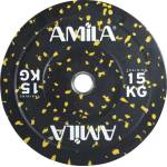 AMILA Олимпийски Гумиран Диск Amila Bumper 15кг - 2бр