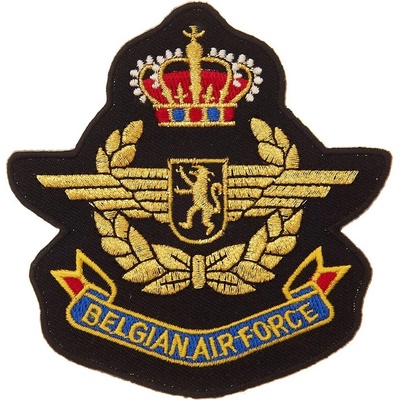 Nášivka textilná 101 Inc Belgian Airforce - farebná