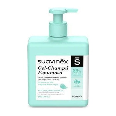Suavinex Penový gél šampón s vôňou Baby Cologne 500 ml